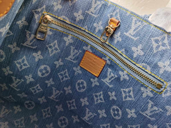 ルイヴィトンバッグ角部分ディテール